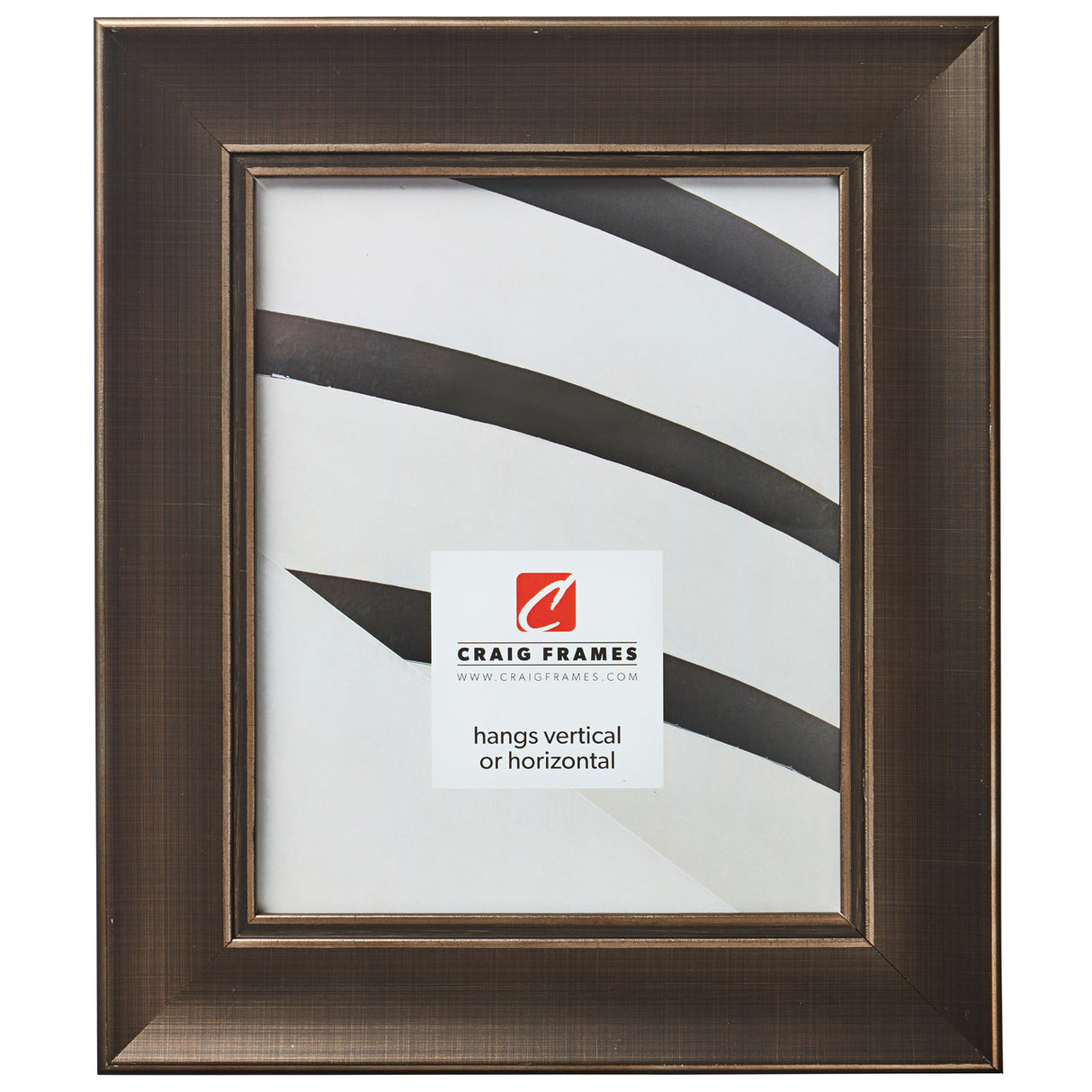 Metropolis 200 2", Antique Pewter Picture Frame