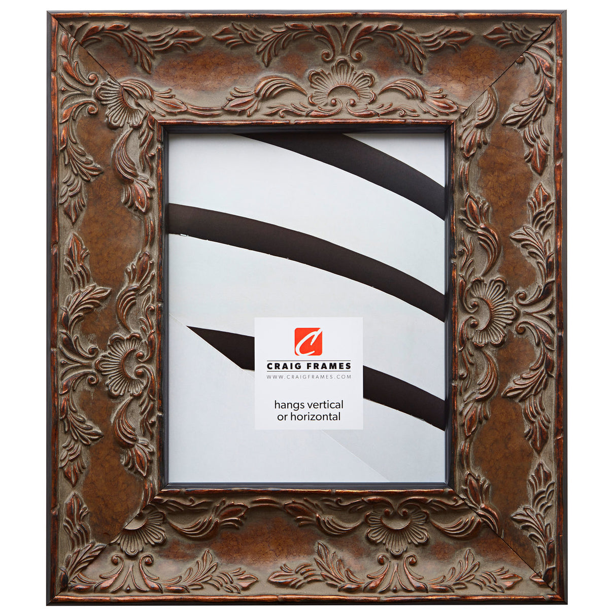 Renaissance 3.25", Antique Gold Picture Frame