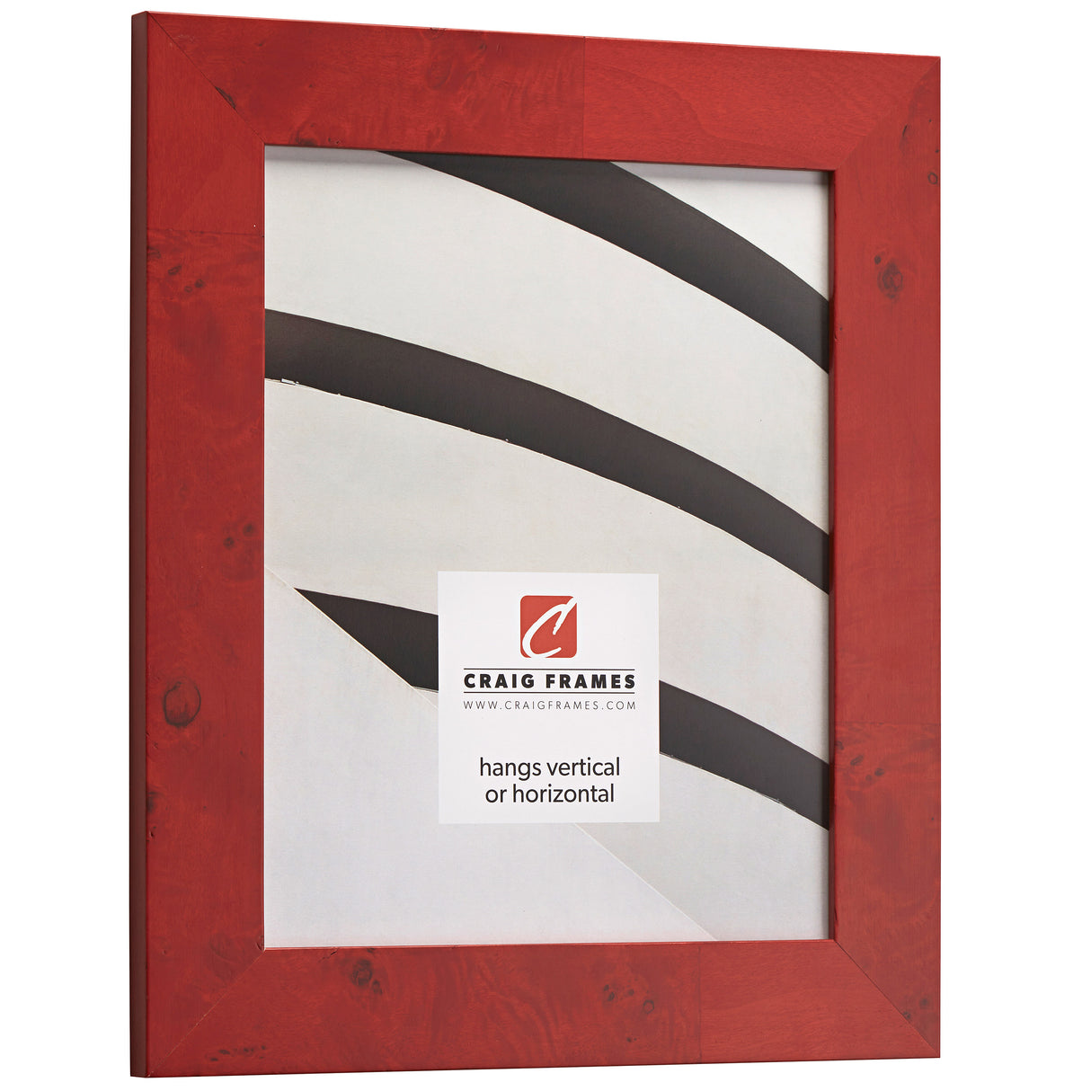 Innovations 1.5", Red Burl Picture Frame
