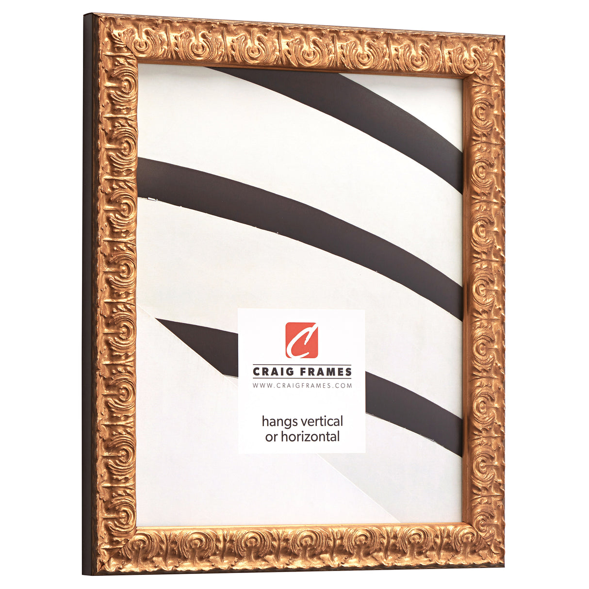 Versailles 1", Matted Ornate Gold Picture Frame