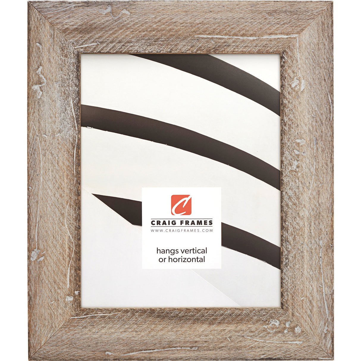 Hatteras 2", Boho Rustic Beach Wood Picture Frame