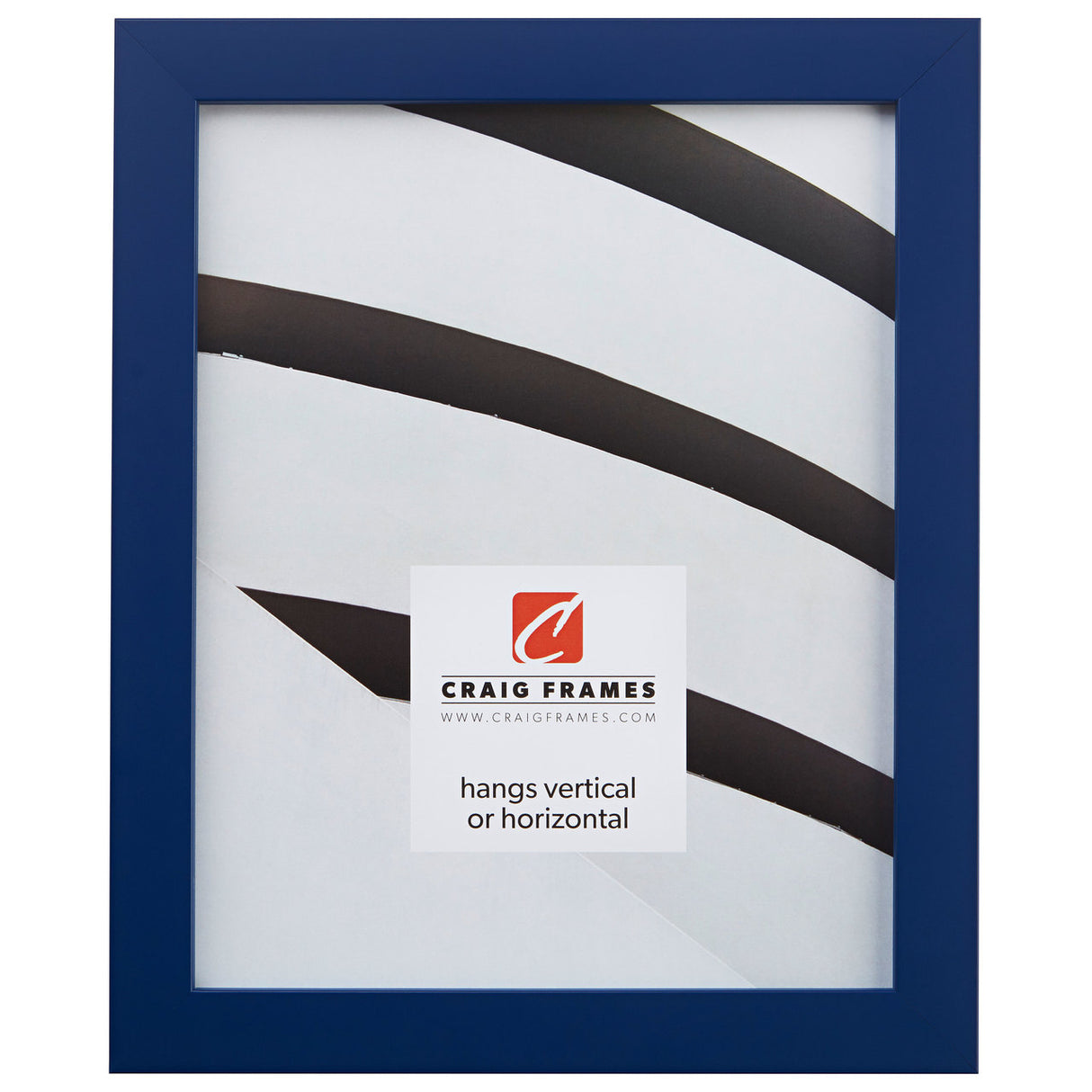 Confetti .875", Blue Picture Frame