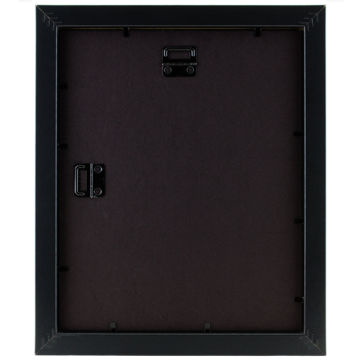 Contemporary 1", Gallery Black Picture Frames - 4 Piece Set