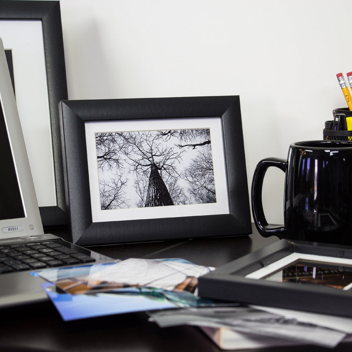 Contemporary 1" Gallery Black Picture Frame