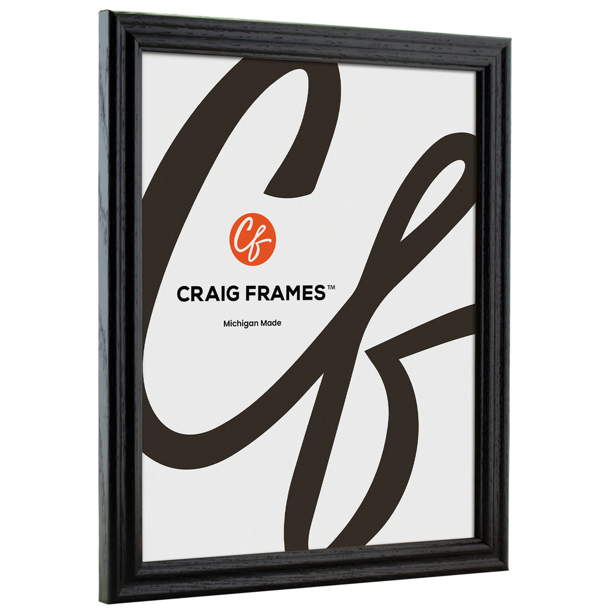 Wiltshire 200 .75", Ebony Picture Frames - 2 Piece Set