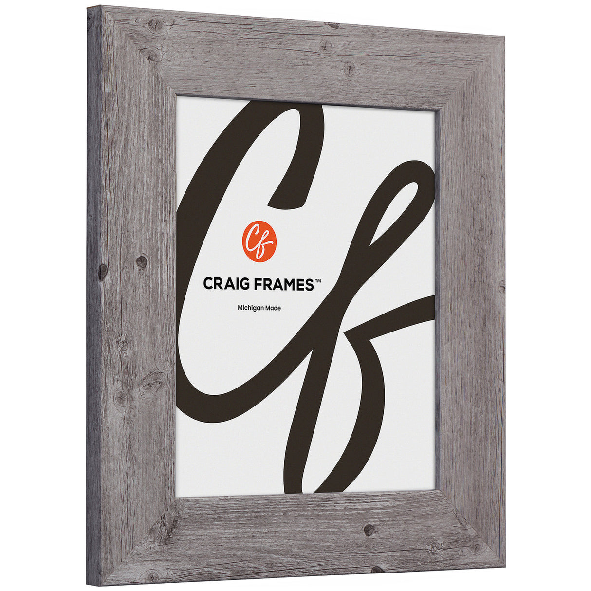 American Barn 2", Light Gray Oak Picture Frame - 2 Piece Set
