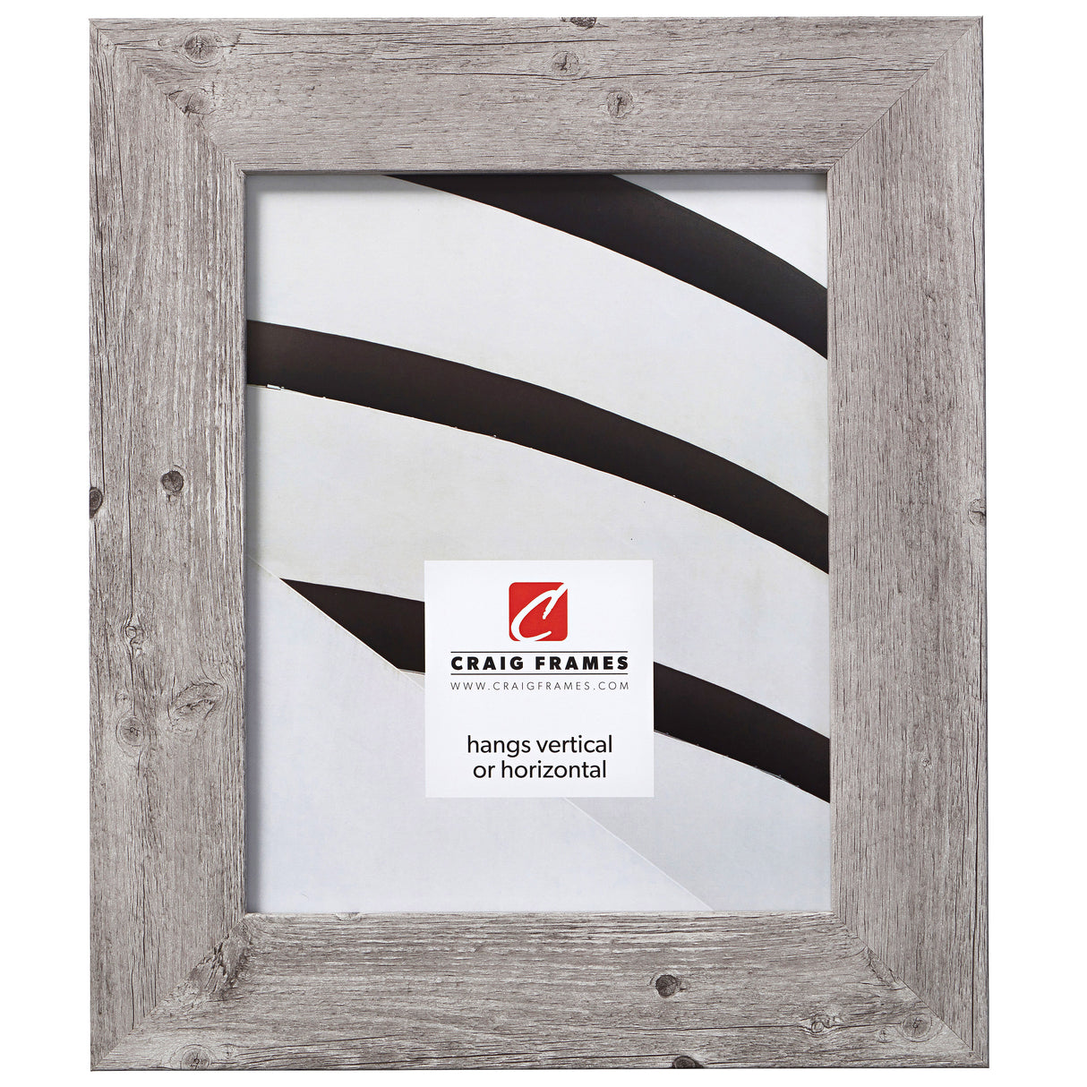 American Barn 2", Light Gray Oak Picture Frame