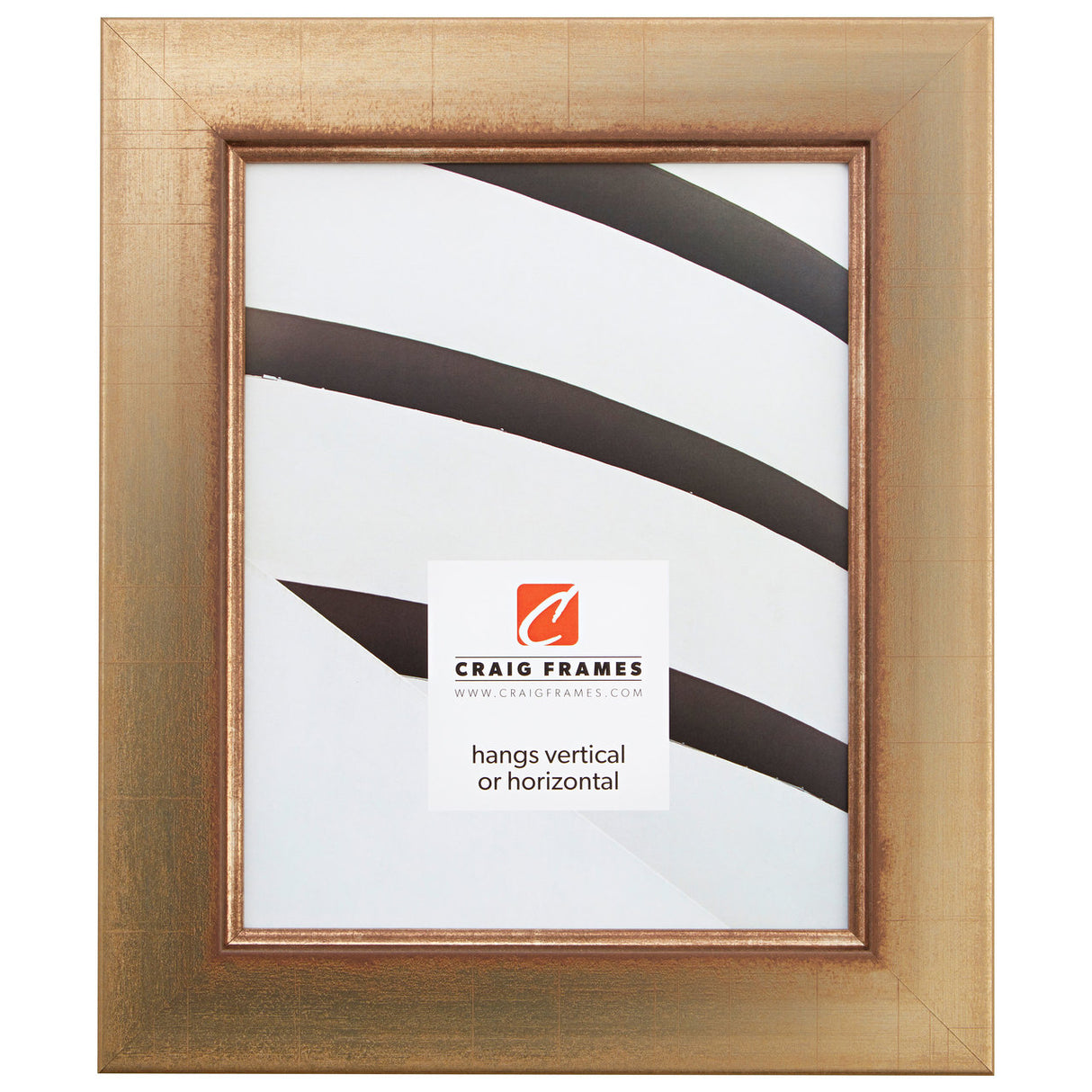 Avalon 224 1.75", Vintage Palmer Gold Picture Frame