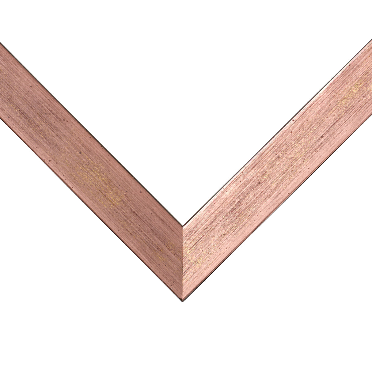 Milano .75", Rose Gold Picture Frame