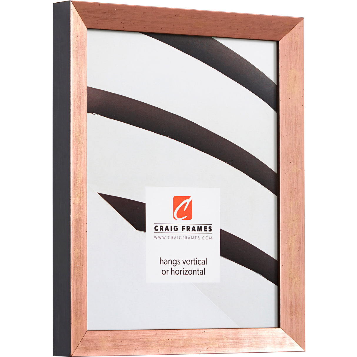 Milano .75", Rose Gold Picture Frame
