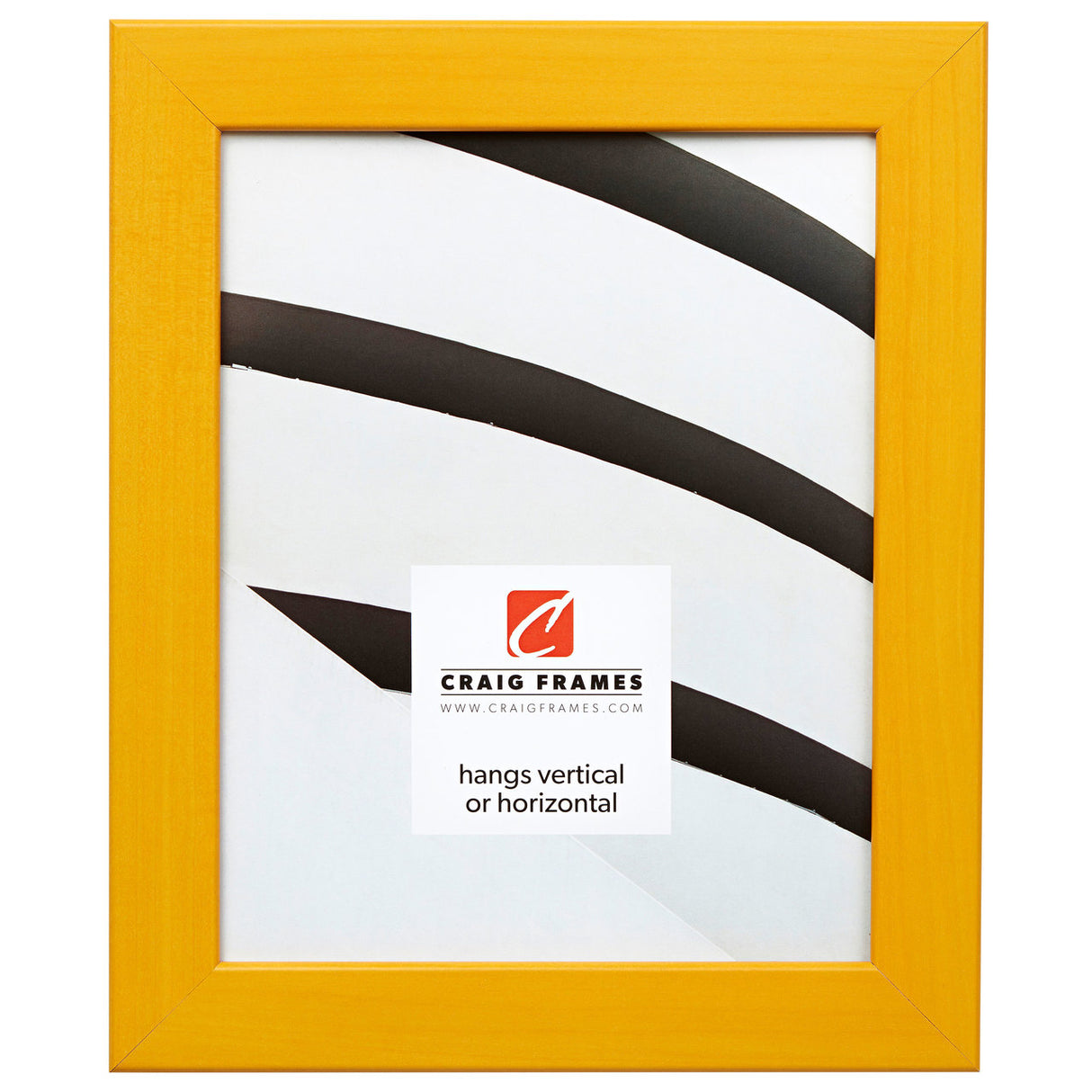 Colori 125 1.25", Yellow Picture Frame