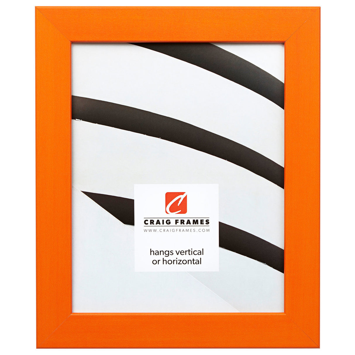 Colori 125 1.25", Orange Picture Frame