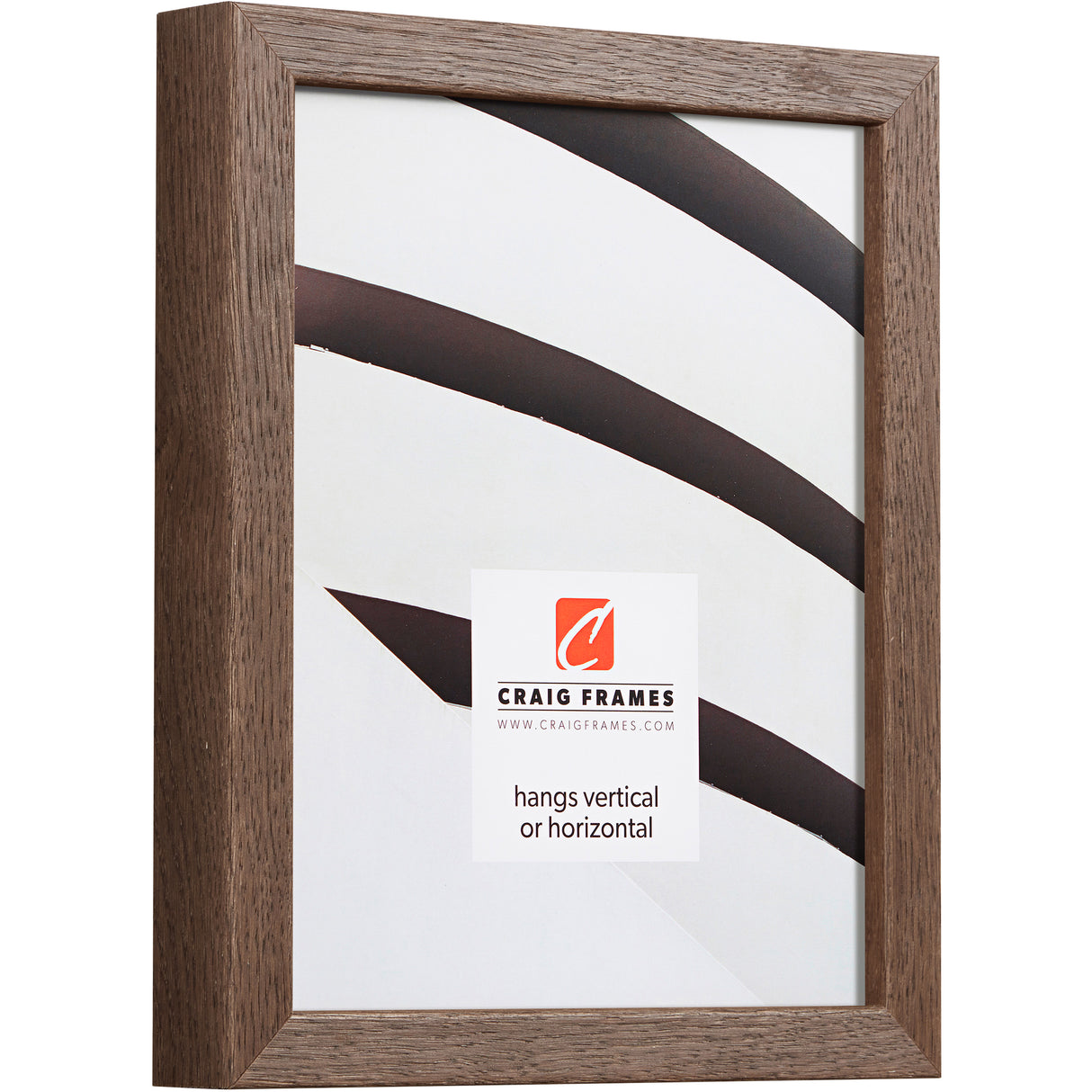 Farmhouse Essentials Tall .75", Brown Matted Picture Frame