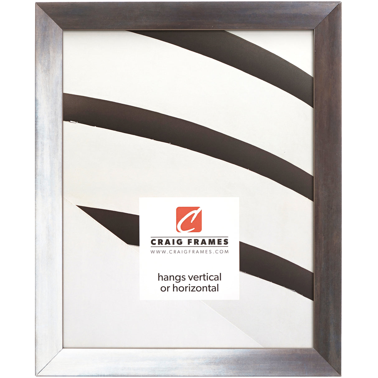 Alloy .75", Gunmetal Picture Frame