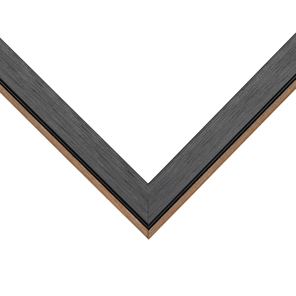 Acoustic 0.875", Forest Black Picture Frame