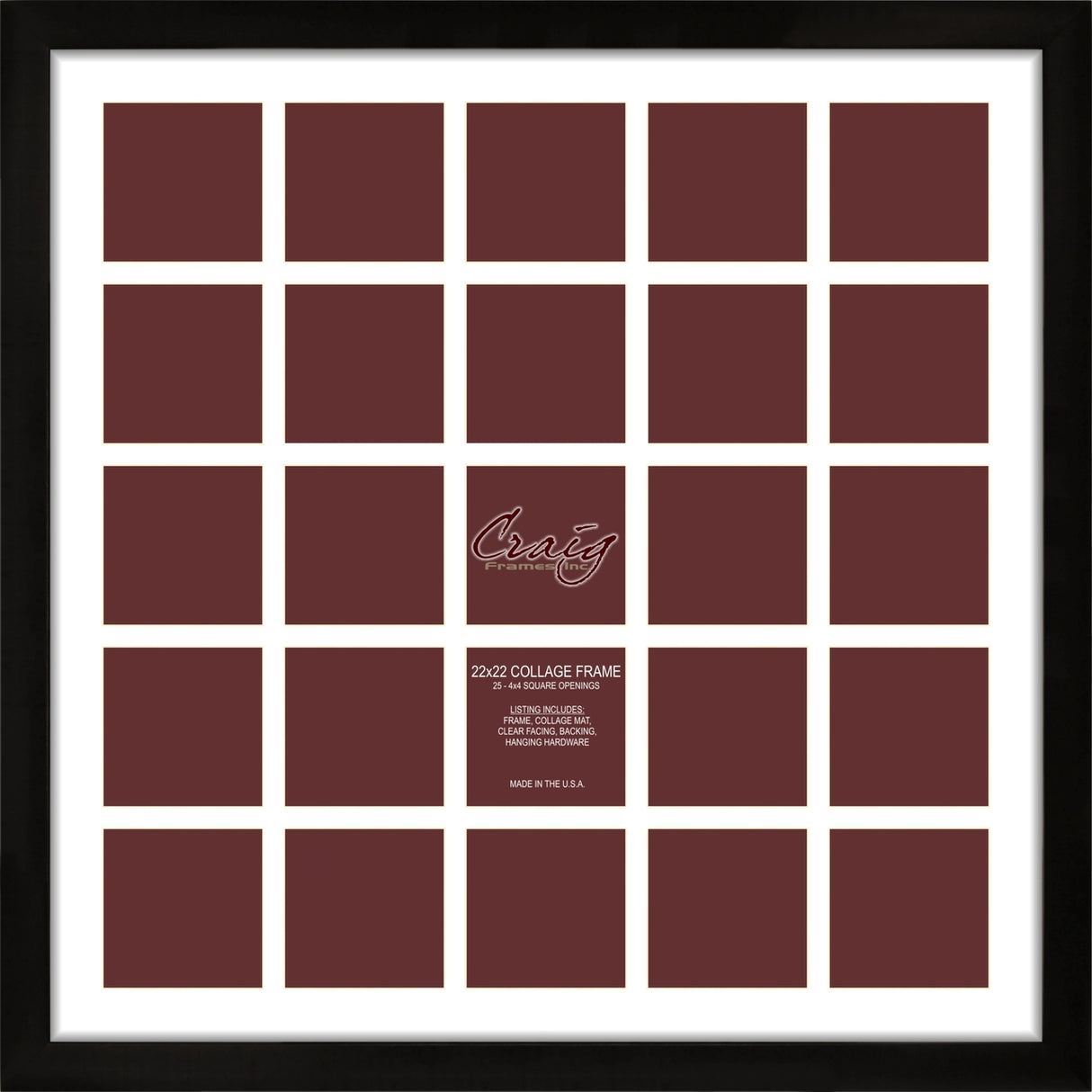 Instagram 25, Contemporary Collage Picture Frame