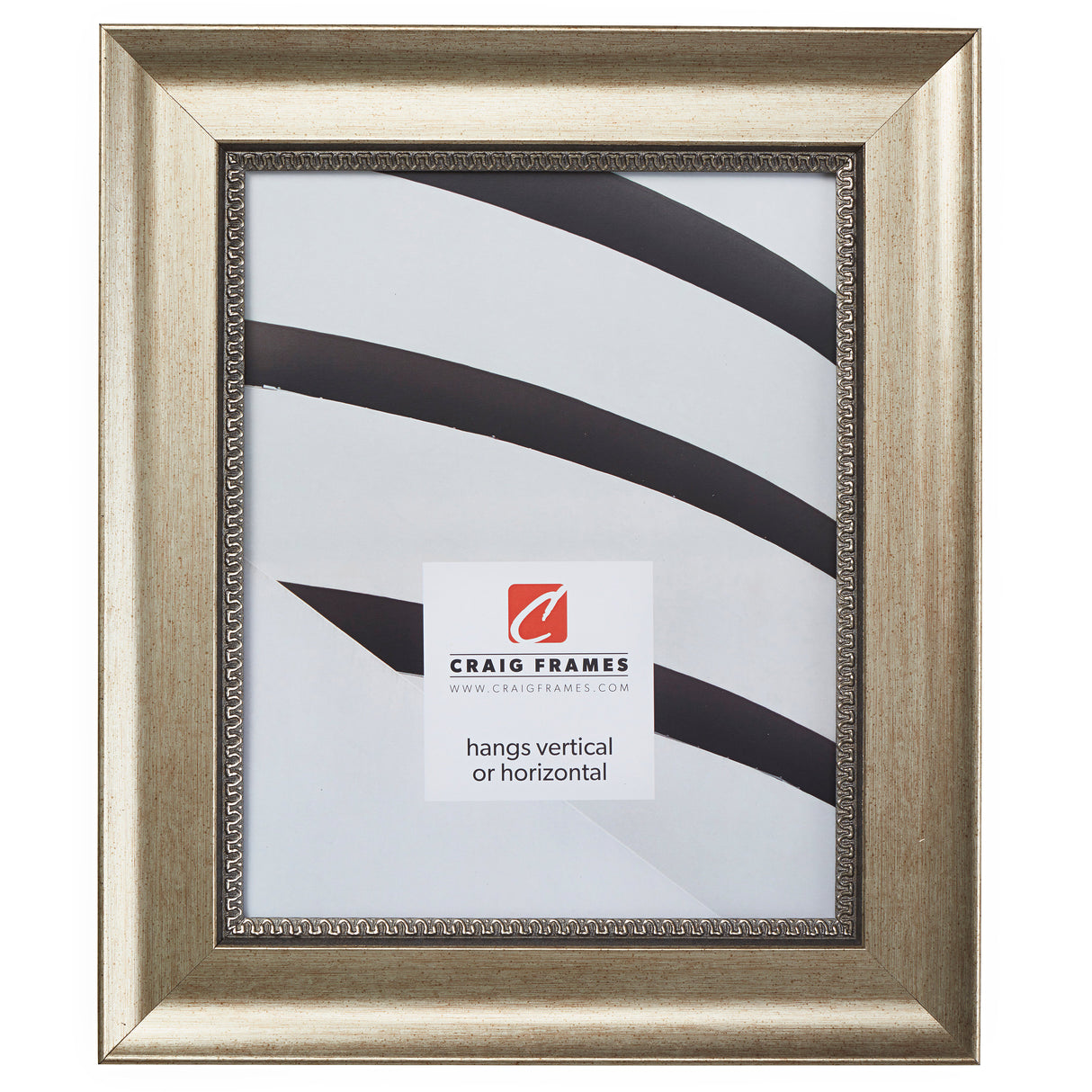 Annesbury 1.75", Antique Silver Picture Frame