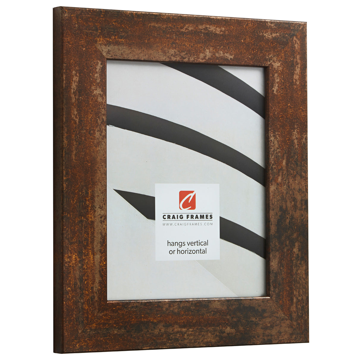 Bauhaus 200 2", Rusted Bar Picture Frame