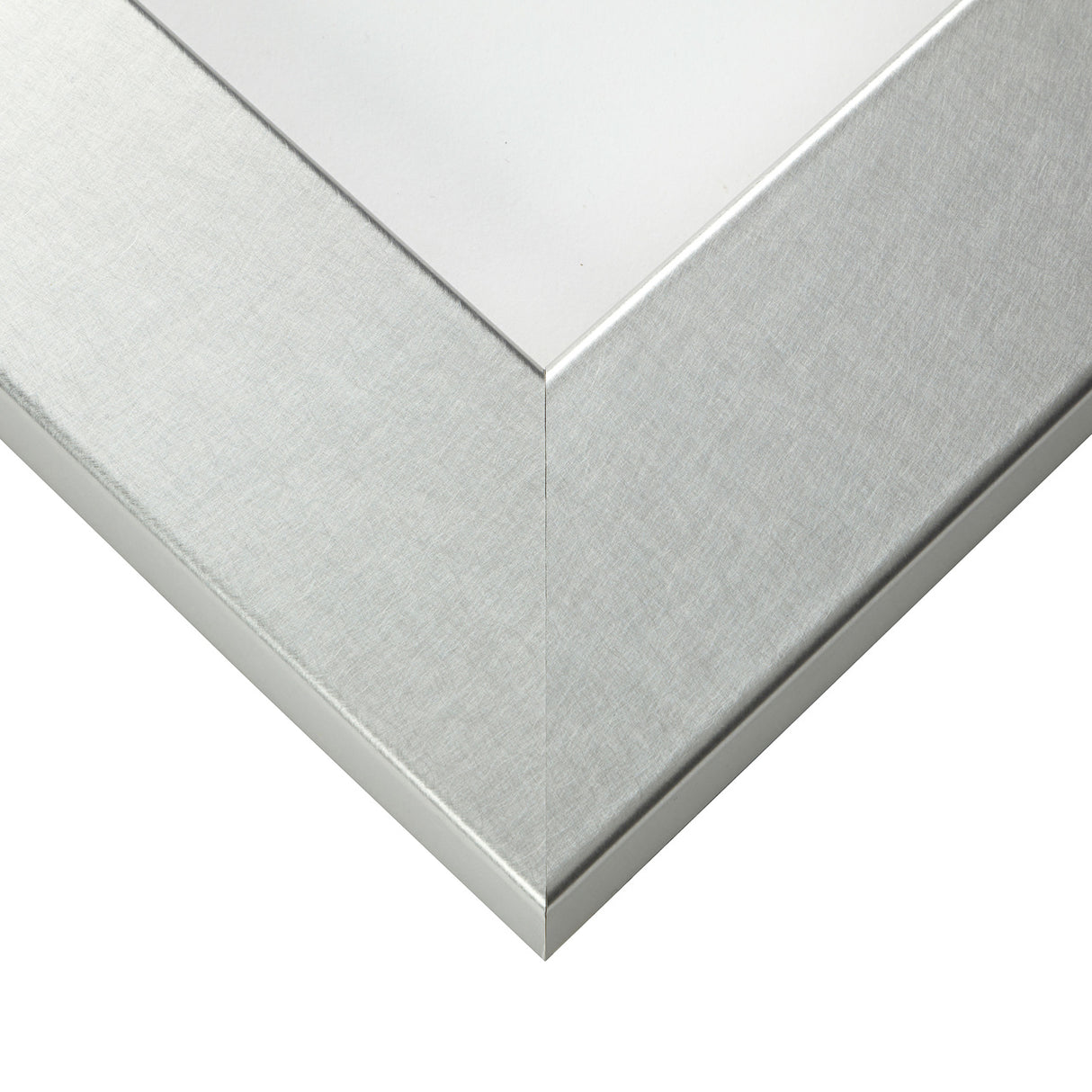Bauhaus 200 2", Brushed Silver Picture Frame