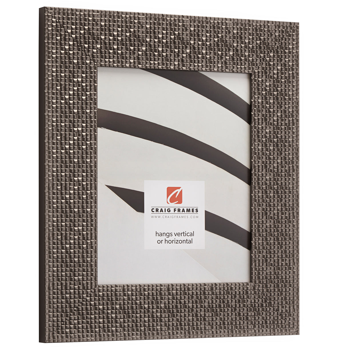 Glimmer 2.375", Matted Pewter Picture Frame