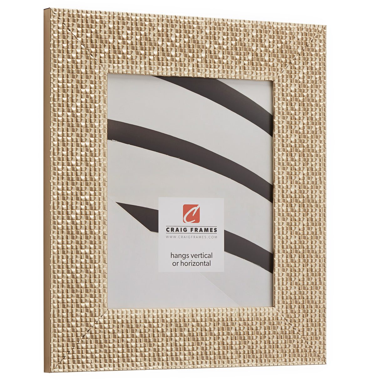 Glimmer 2.375", Champagne Gold Picture Frame