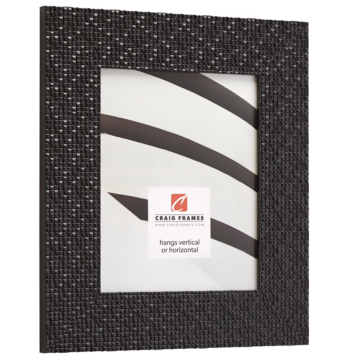 Glimmer 2.375", Matted Black Picture Frame