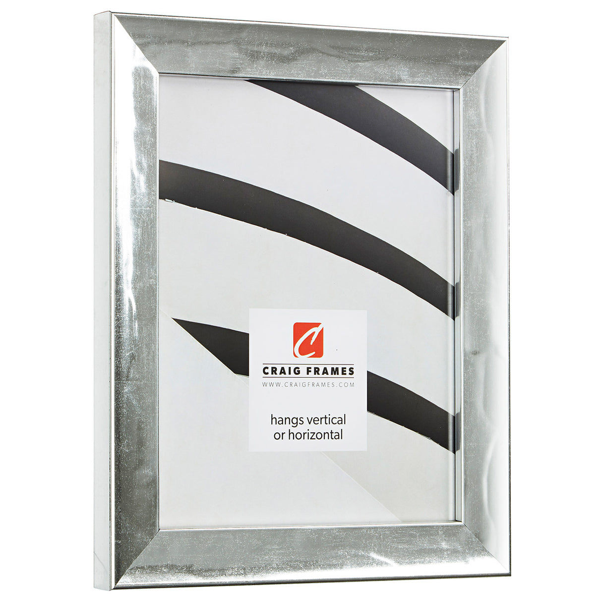 Allure 1.25", French Silver Picture Frame