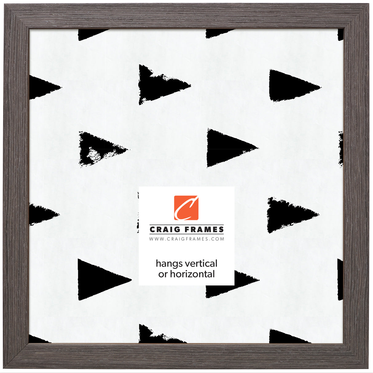 Farmhouse Essentials 1.25", Charcoal Gray Picture Frame