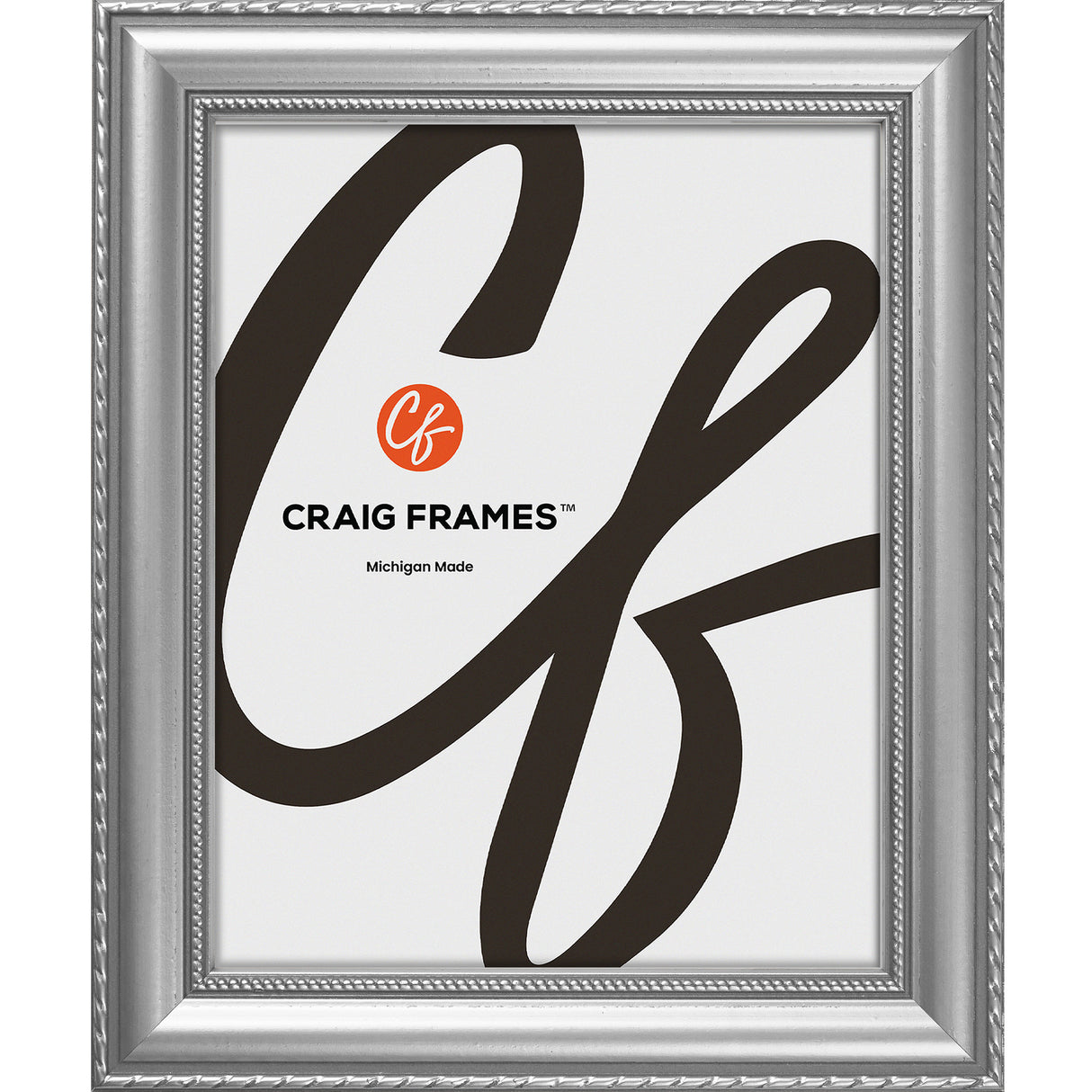 Victoria 1.375", Ornate Silver Picture Frame - 4 Piece Set