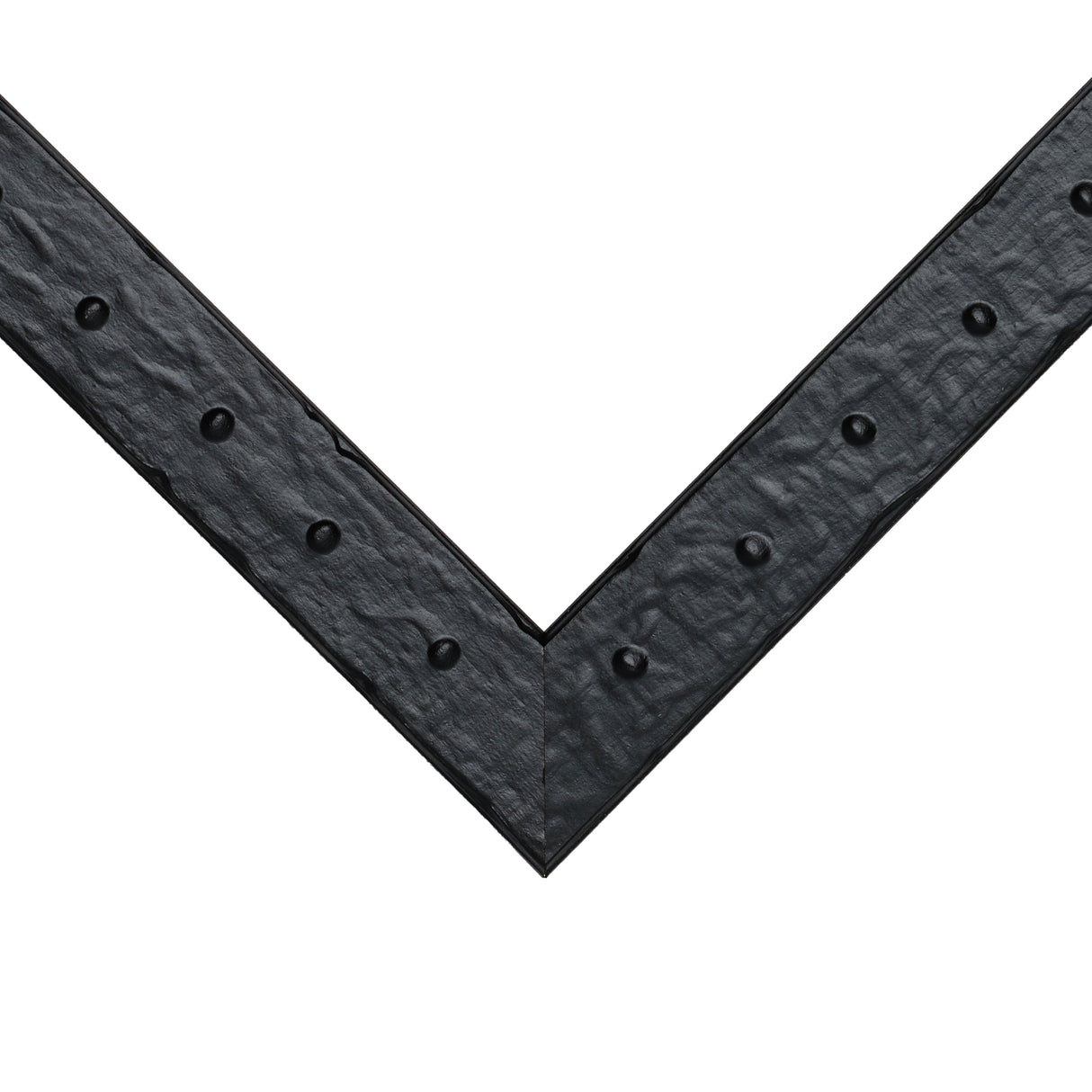 Rivet 1.25", Matted Asphalt Black Picture Frame