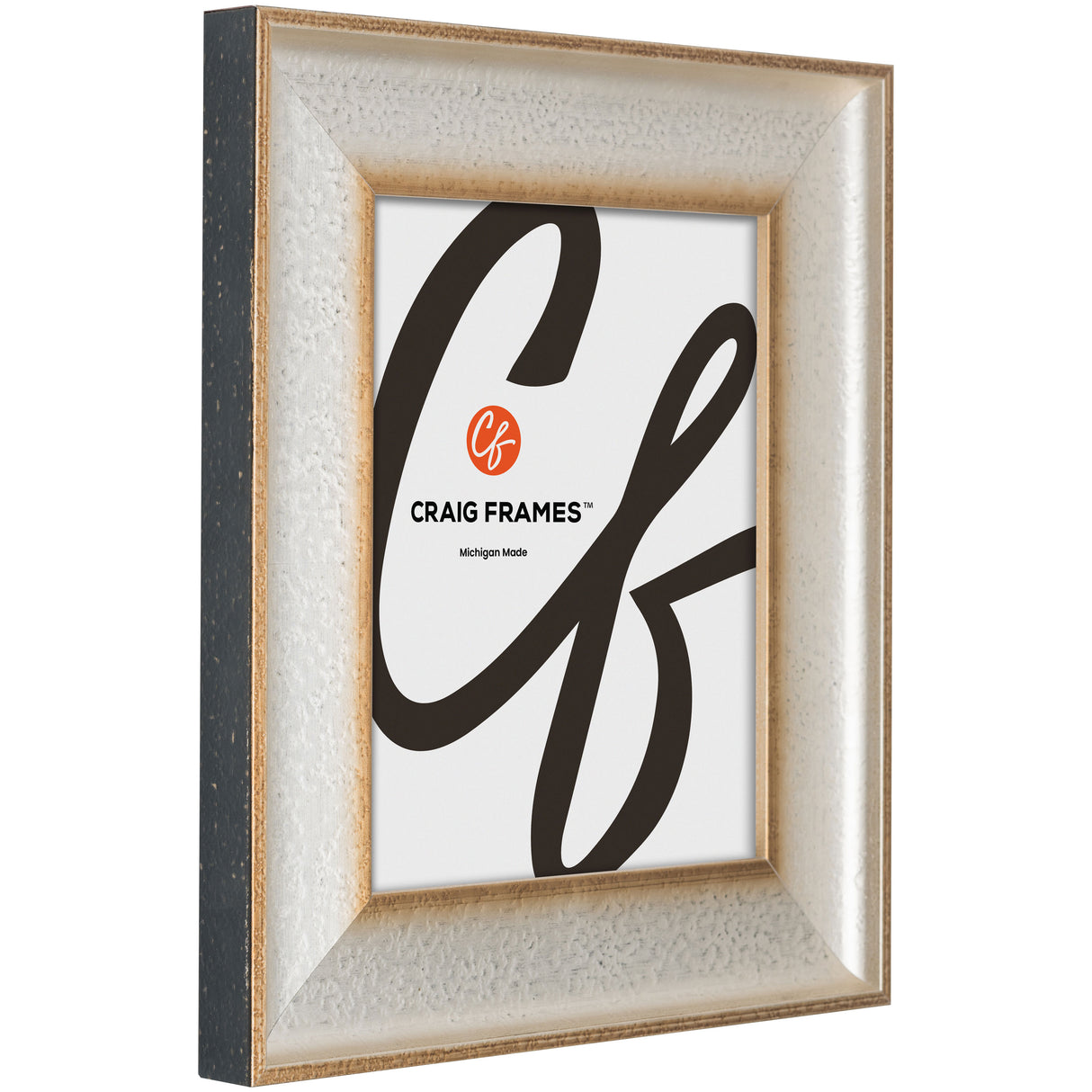 Cairo 2.375", Matted Silver Picture Frame