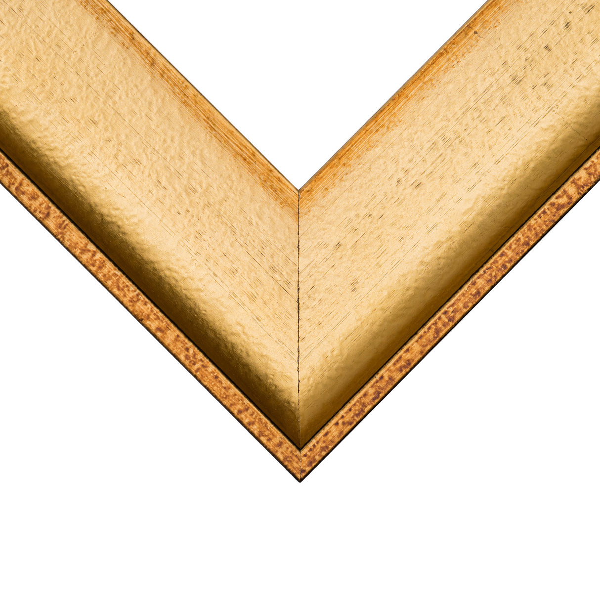 Cairo 2.375", Matted Gold Picture Frame