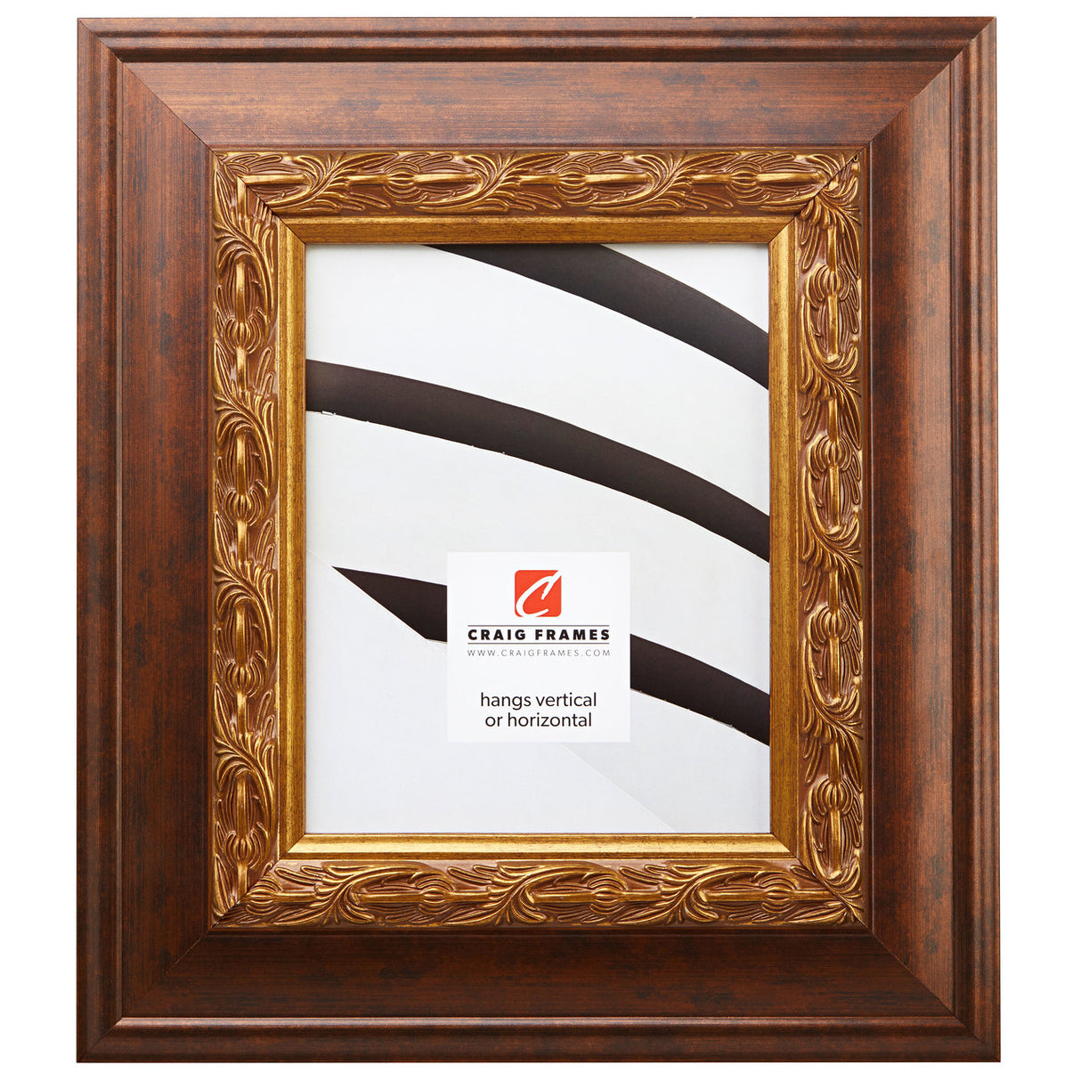 Gotham 3.5", Gold & Bronze Picture Frame