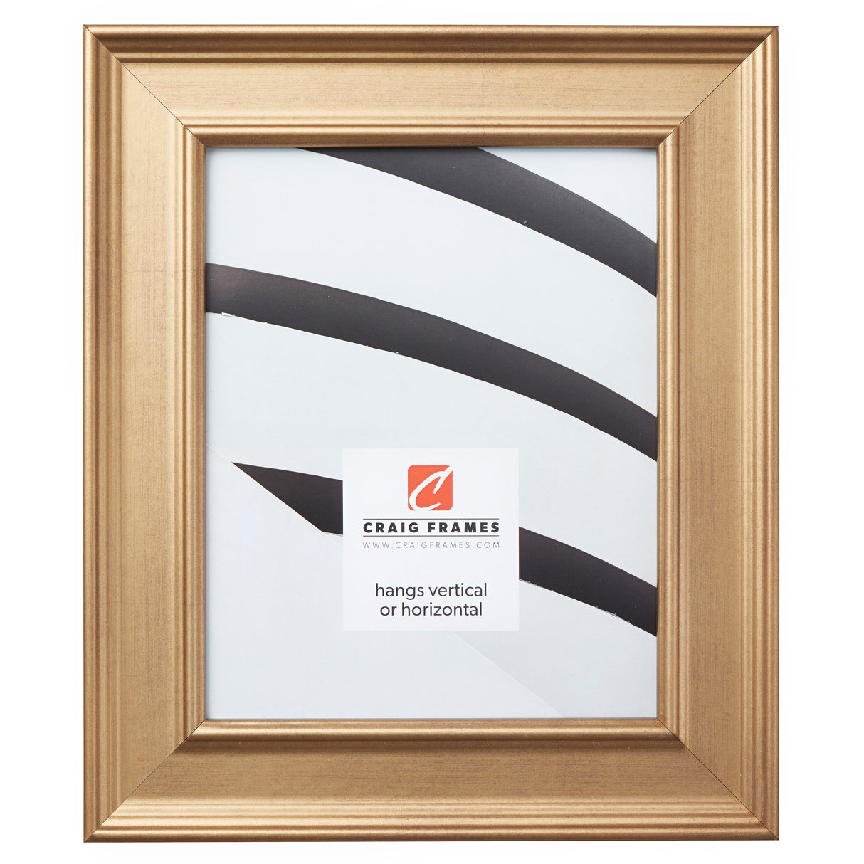 Revival 2", Bocelli Distressed Gold Picture Frame