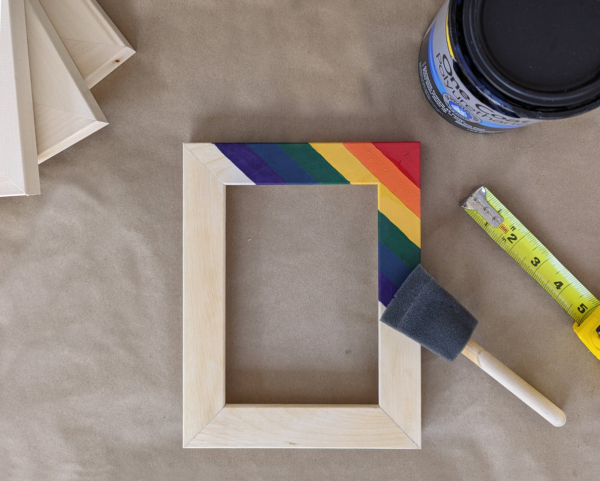 Basswood 150 1.5", Matted Unfinished DIY Picture Frame