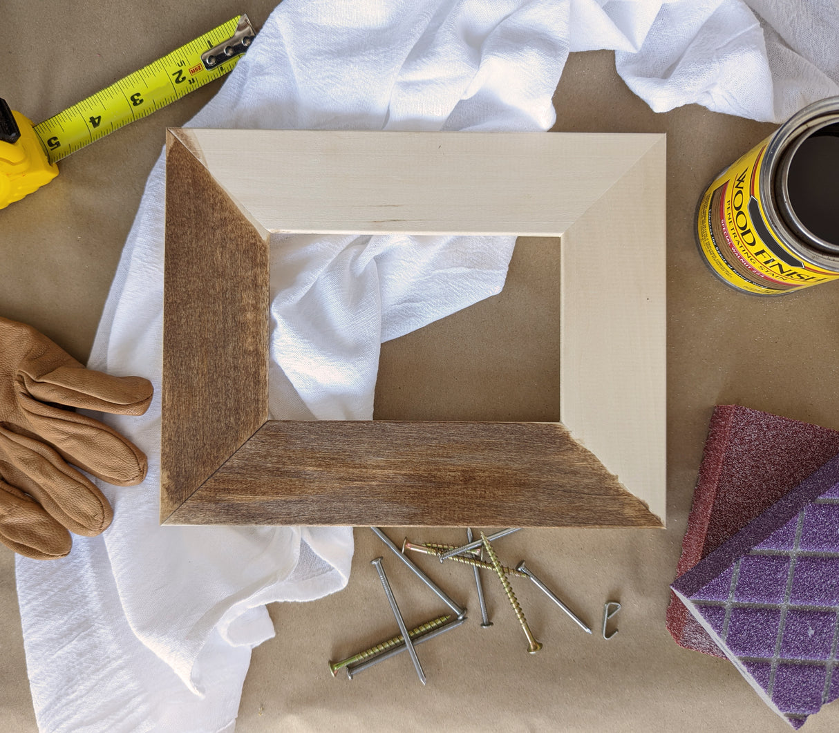 Basswood 200 2", Unfinished DIY Picture Frame