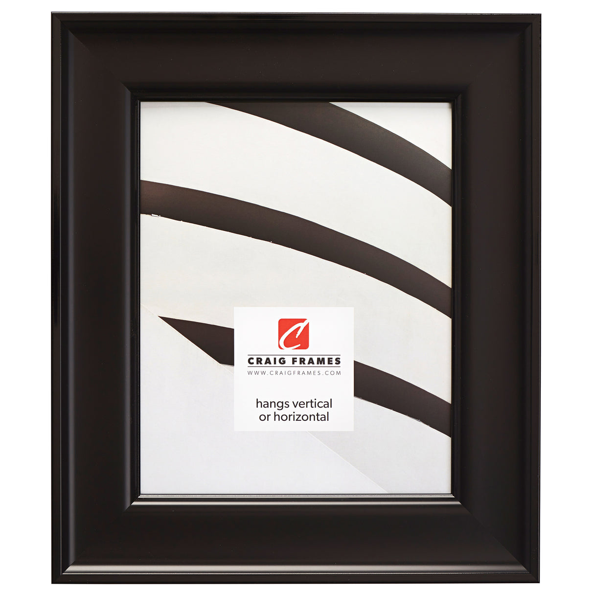 Resilience 2", Satin Black Picture Frame