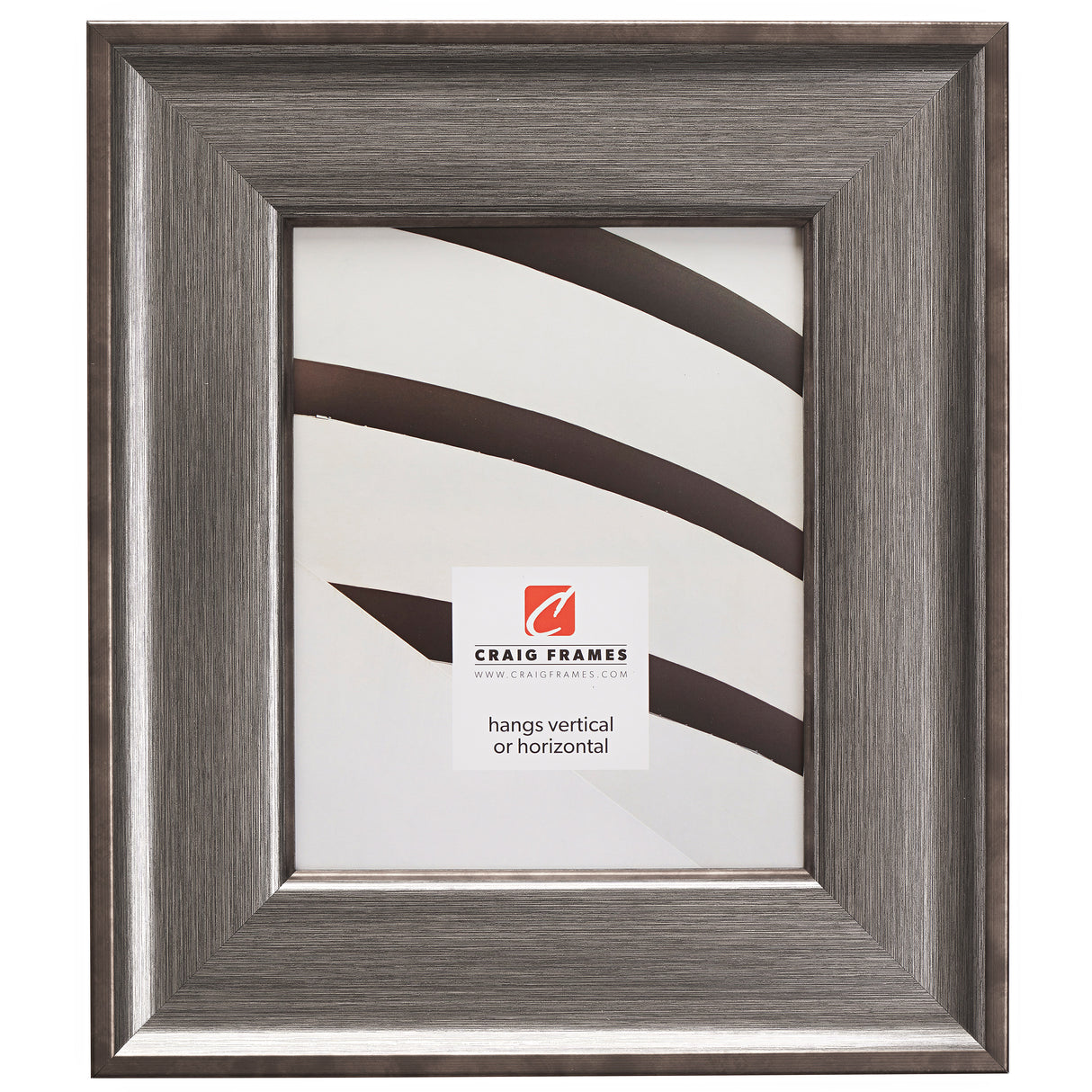 Resilience Wide 3", Distressed Silver Picture Frame