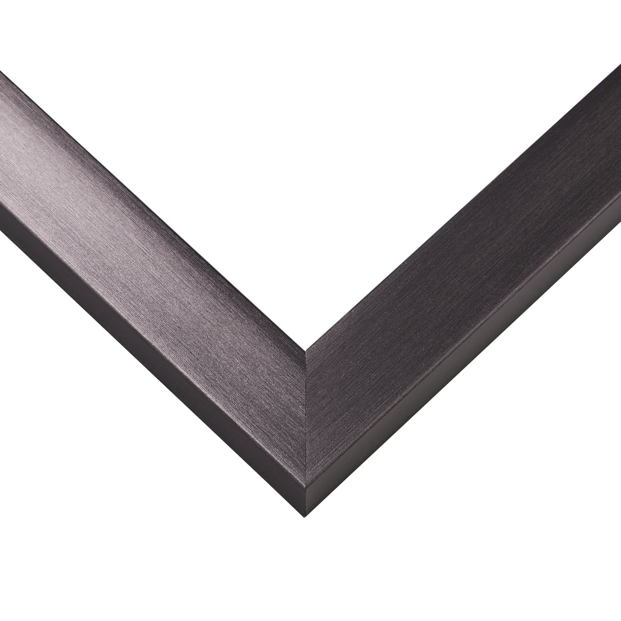 Modern Aesthetics 125 1.25", Brushed Charcoal Picture Frame
