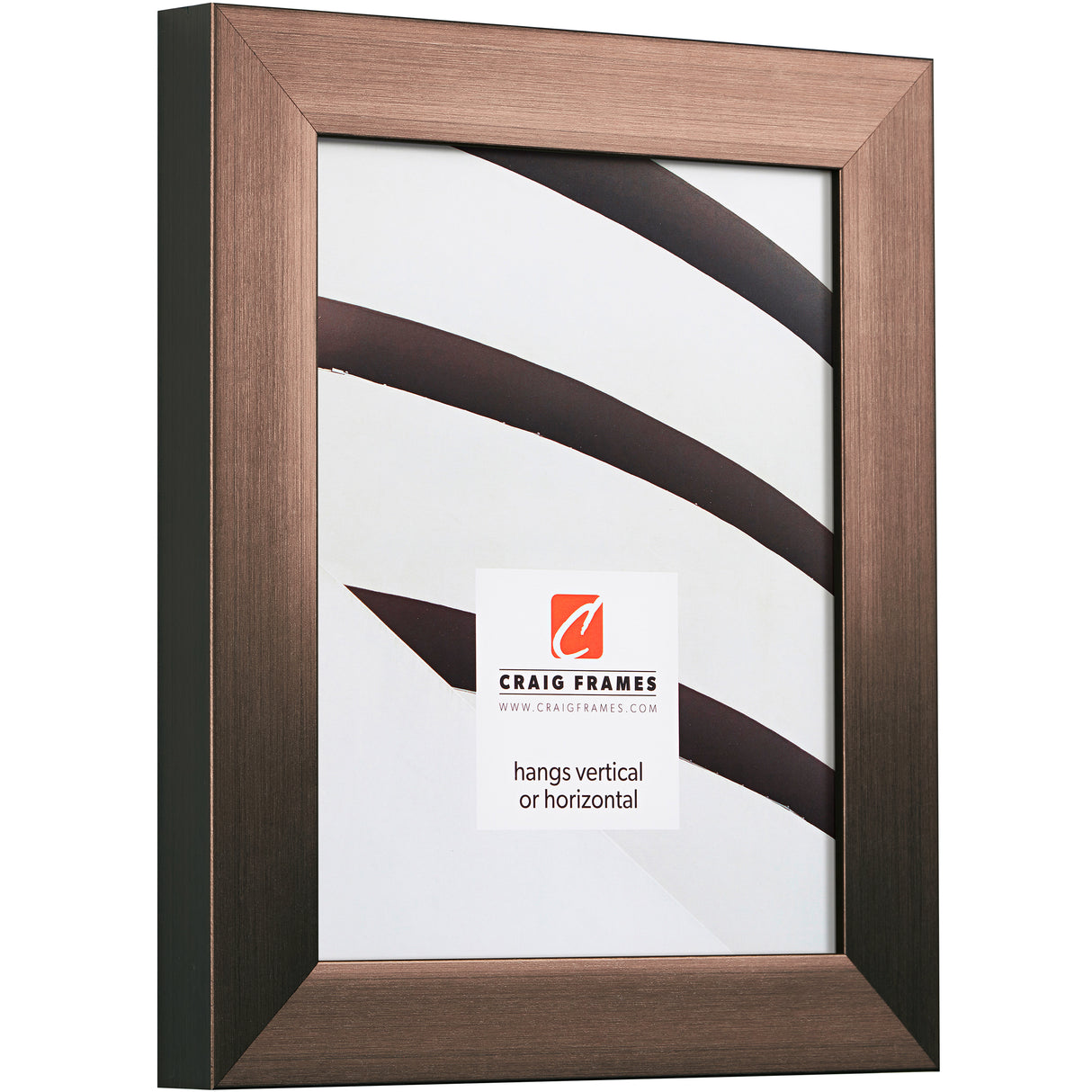 Modern Aesthetics 150 1.5", Brushed Bronze Picture Frame