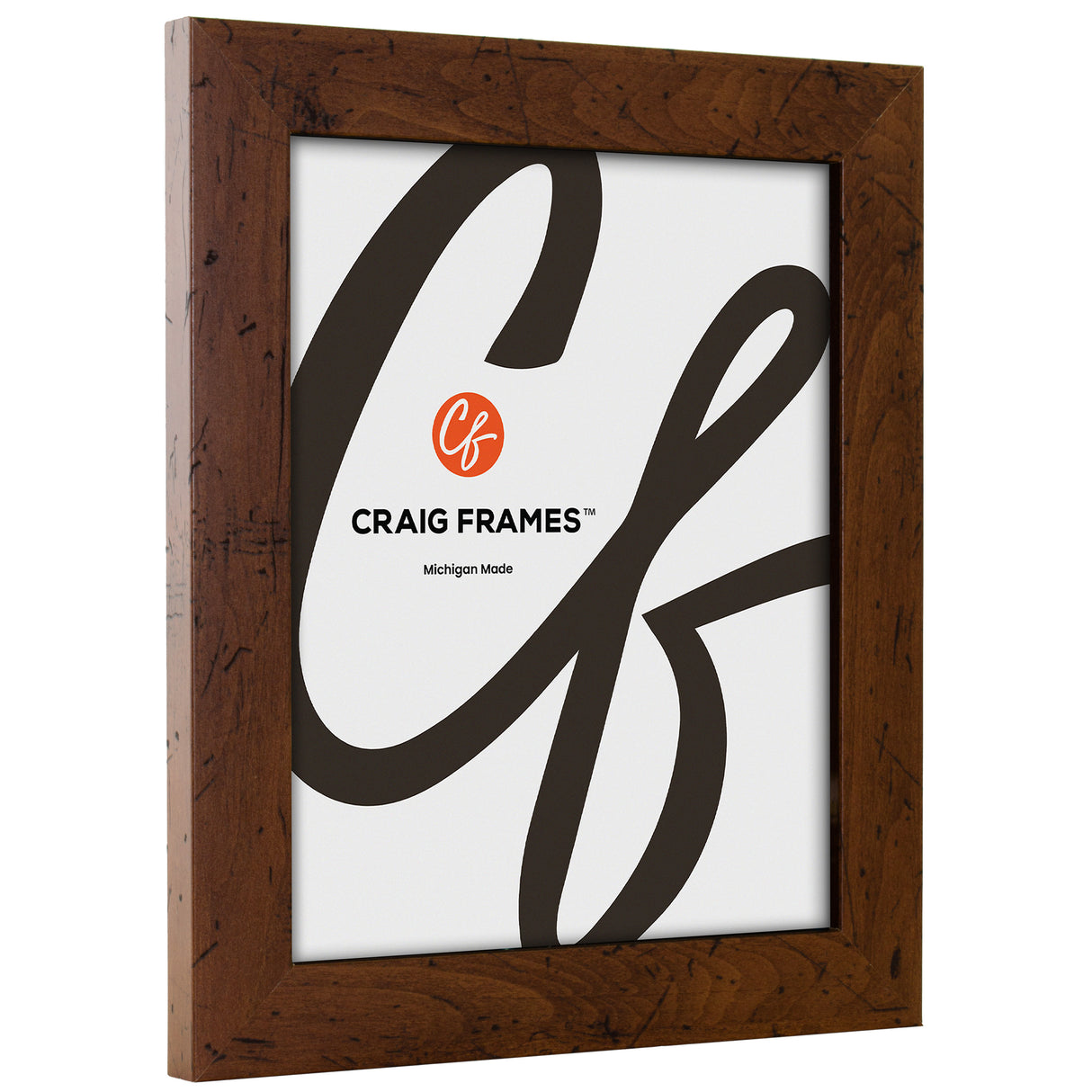 Bauhaus 125 1.25", Dark Walnut Picture Frame - 2 Piece Set