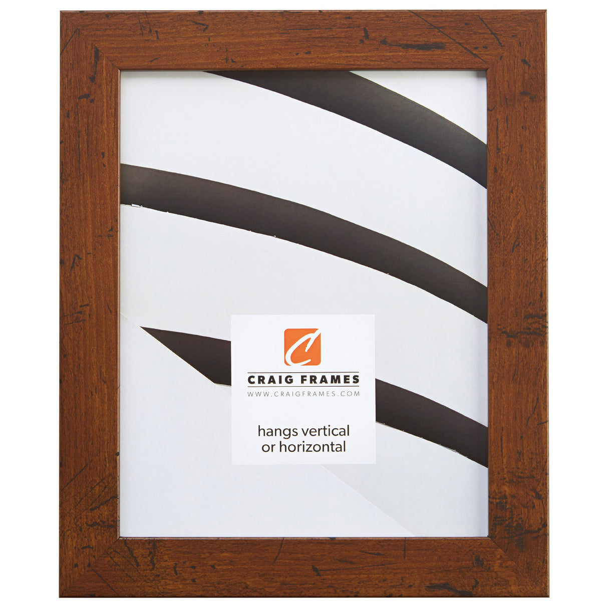 Bauhaus 125 1.25", Dark Walnut Picture Frame