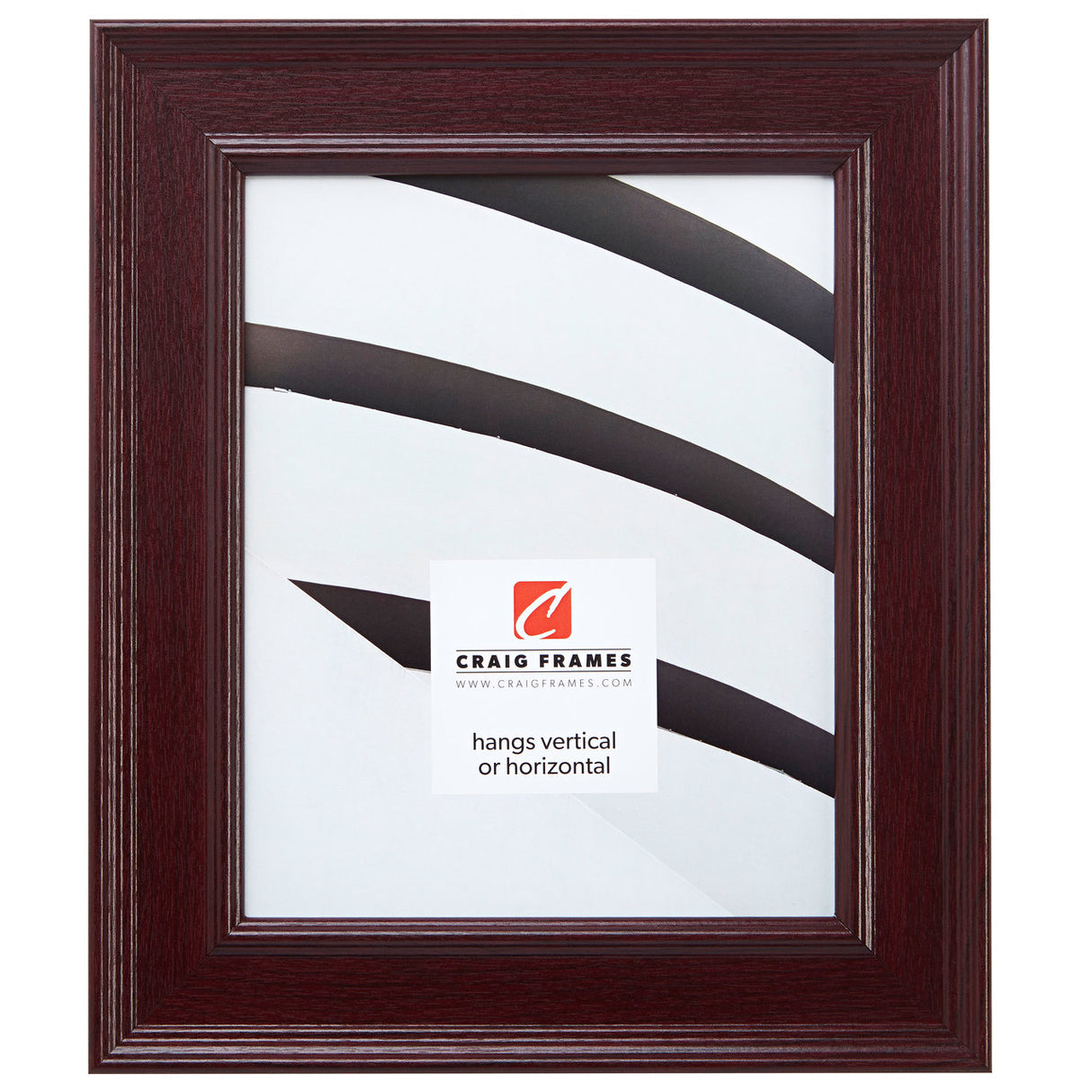 Revival 2", Mahogany Picture Frames - 4 Piece Set