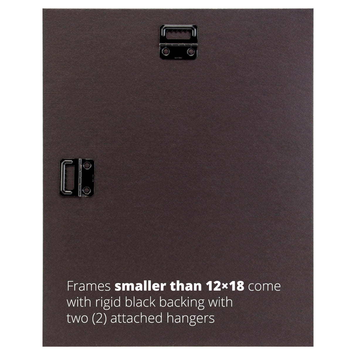 Contemporary Scratched Silver Document Frame – White/White Mat