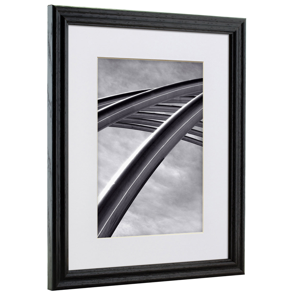Wiltshire 200 .75", Matted Ebony Picture Frame