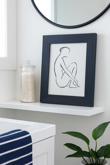 Blue Picture Frames