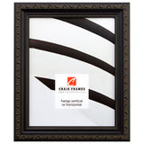 Ancien Ornate 1.25", Antique Black Picture Frame