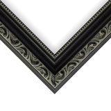 Ancien Ornate 1.25", Antique Black Picture Frame
