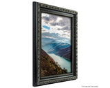 Ancien Ornate 1.25", Antique Black Picture Frame