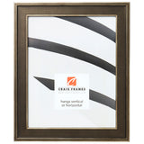 Metropolis 1.25", Antique Pewter Picture Frame